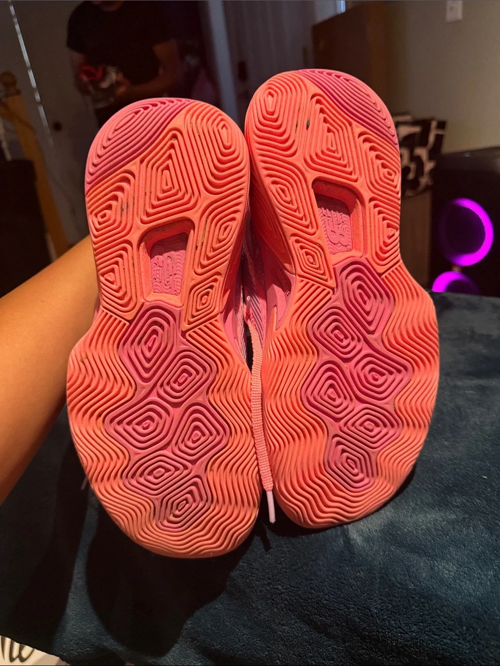 New Balance Pink Athletic Running Shoes